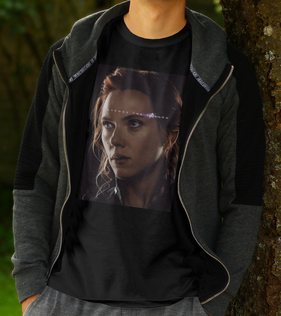 Marvel Avengers Endgame Avenge The Fallen Black Widow T-Shirt