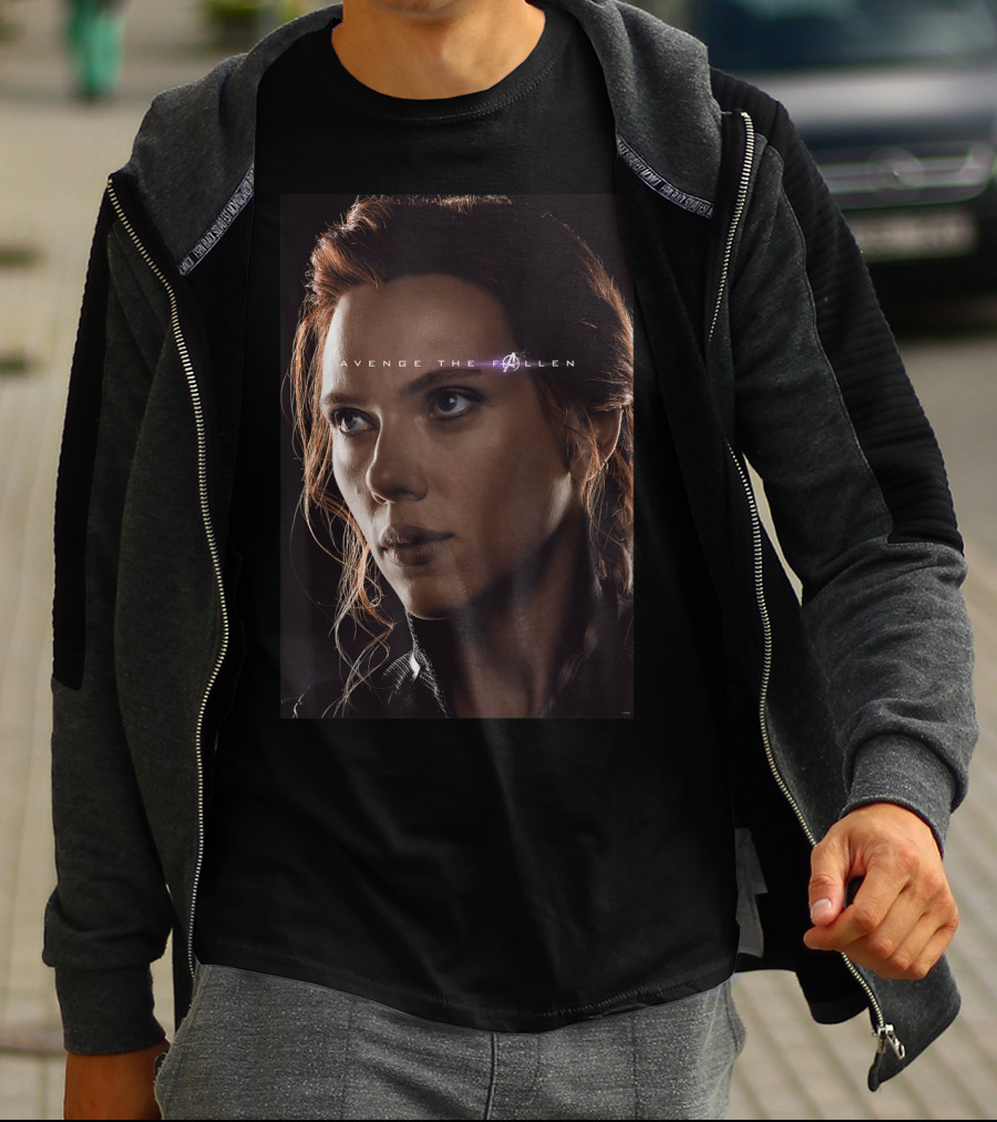 Marvel Avengers Endgame Avenge The Fallen Black Widow T-Shirt
