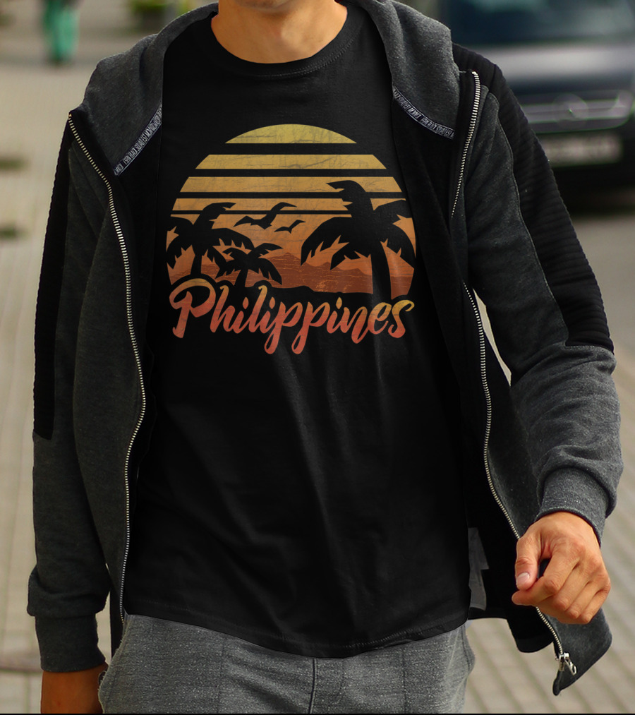 Philippines Tropical Sunset T-Shirt