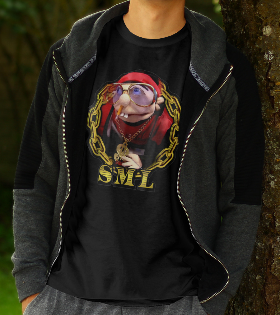 SML Rapper Jeffy Doll With Gold Chain Doll T-Shirt