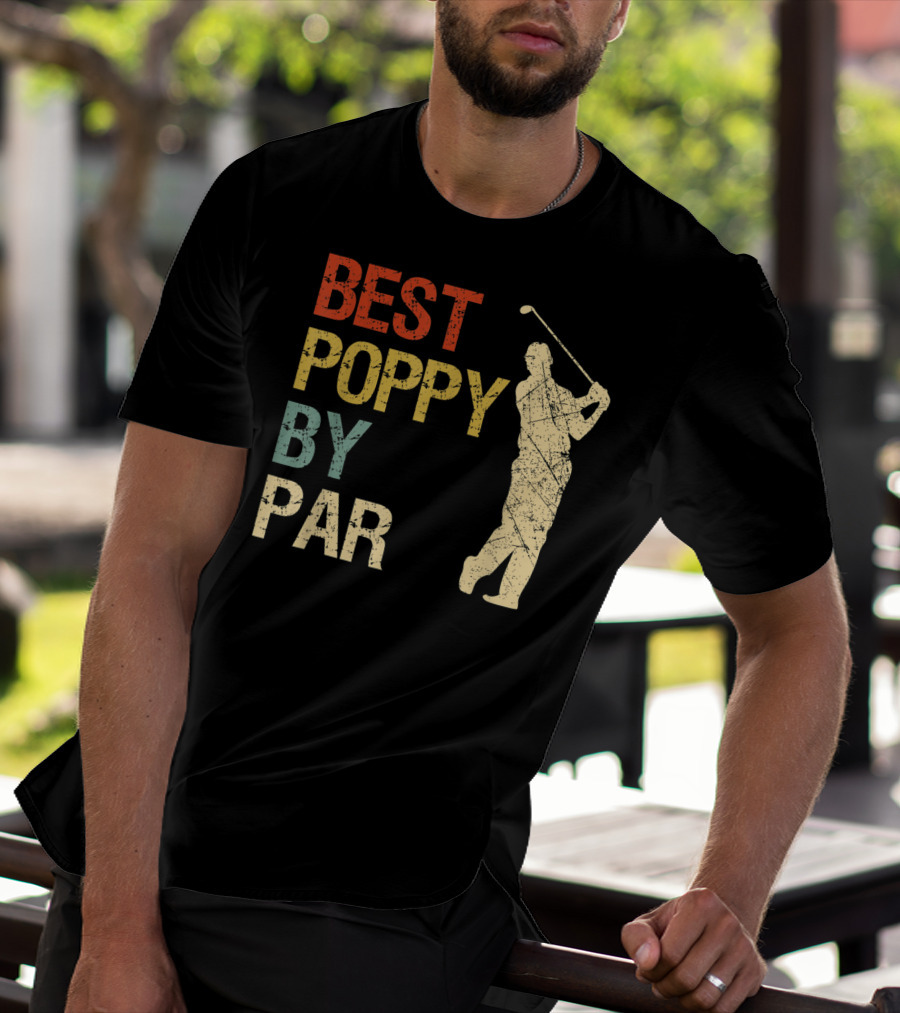 BEST POPPY BY PAR RETRO VINTAGE GOLF T-Shirt