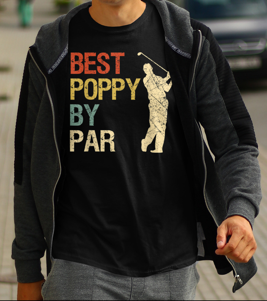 BEST POPPY BY PAR RETRO VINTAGE GOLF T-Shirt