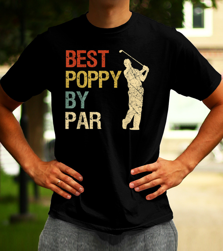 BEST POPPY BY PAR RETRO VINTAGE GOLF T-Shirt