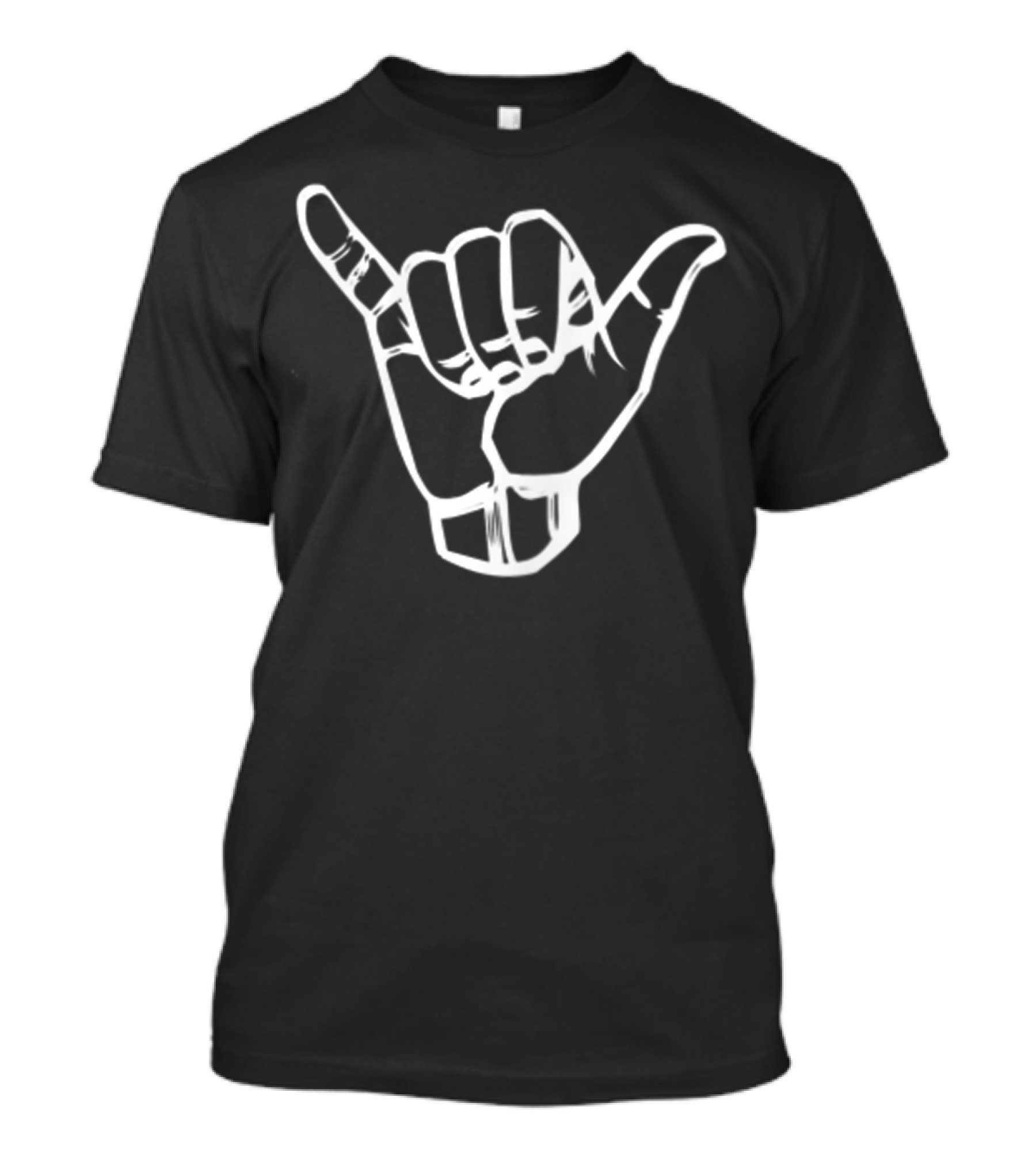 Shaka Sign Good Vibes Hang Loose Hawaii Surf Relaxation T-Shirt