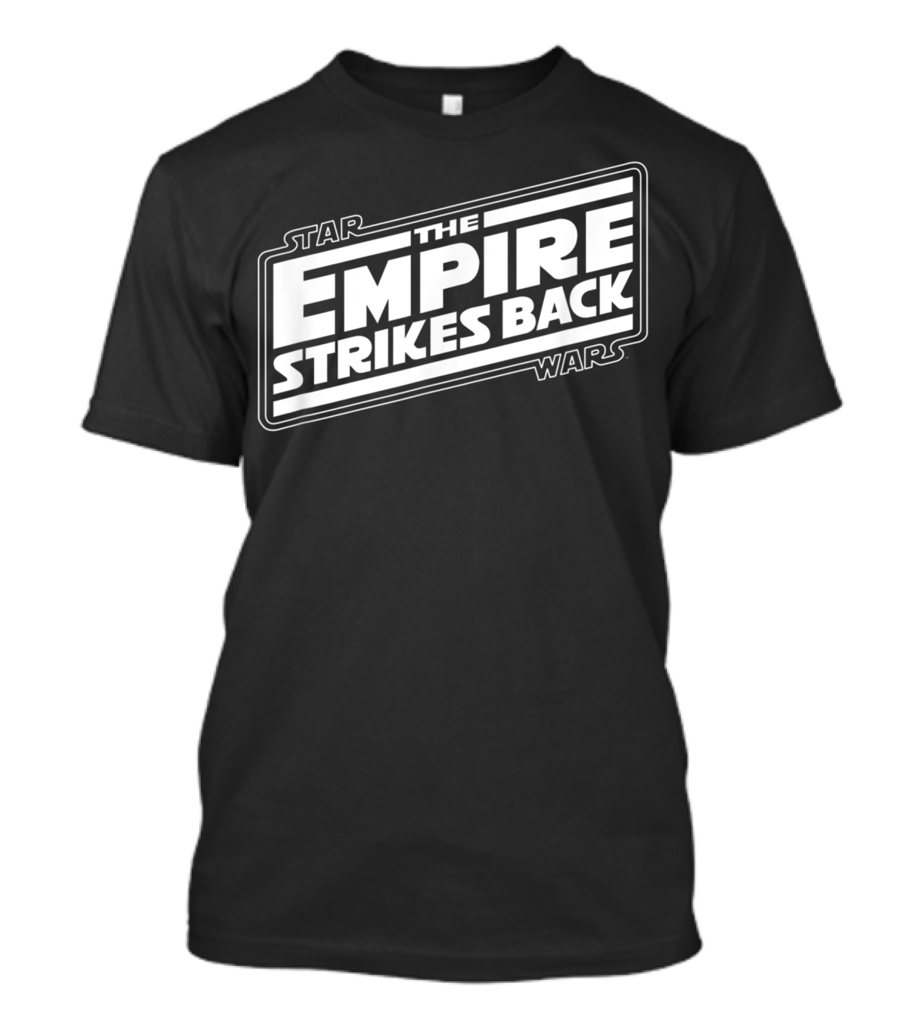 Star Wars The Empire Strikes Back Angled Movie T-Shirt