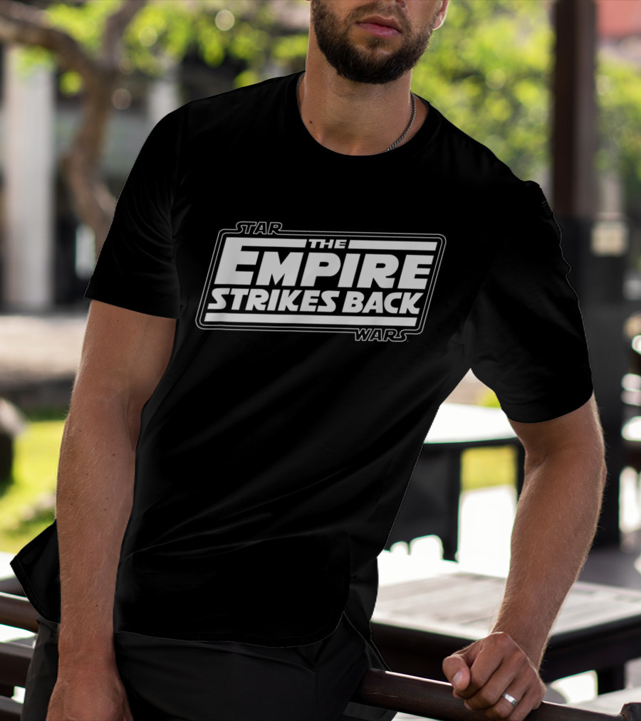 Star Wars The Empire Strikes Back Angled Movie T-Shirt