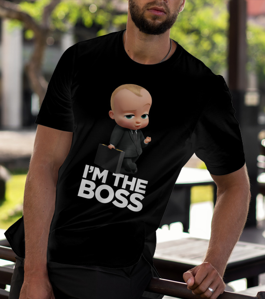 The Boss Baby I'm The Boss Suitcase Character T-Shirt