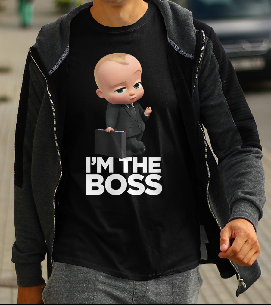 The Boss Baby I'm The Boss Suitcase Character T-Shirt