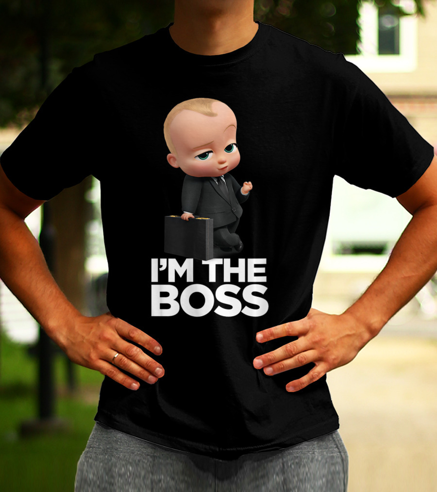 The Boss Baby I'm The Boss Suitcase Character T-Shirt
