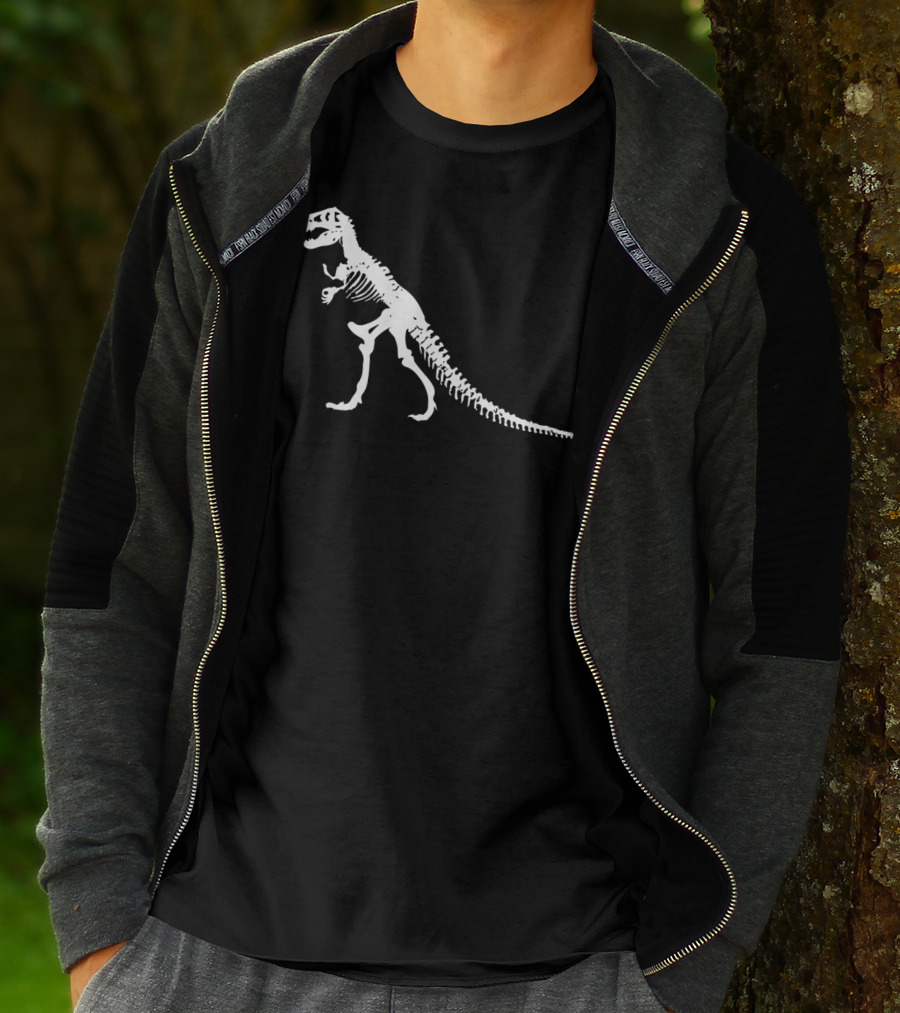 The Circle Game Tyrannosaurus Rex Skeleton T-Shirt