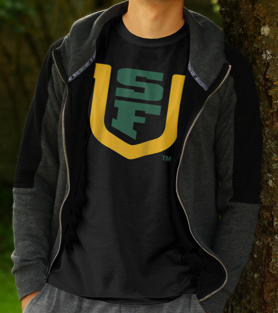 University Of San Francisco Dons NCAA SF Logo PPSNU031 Rag T-Shirt