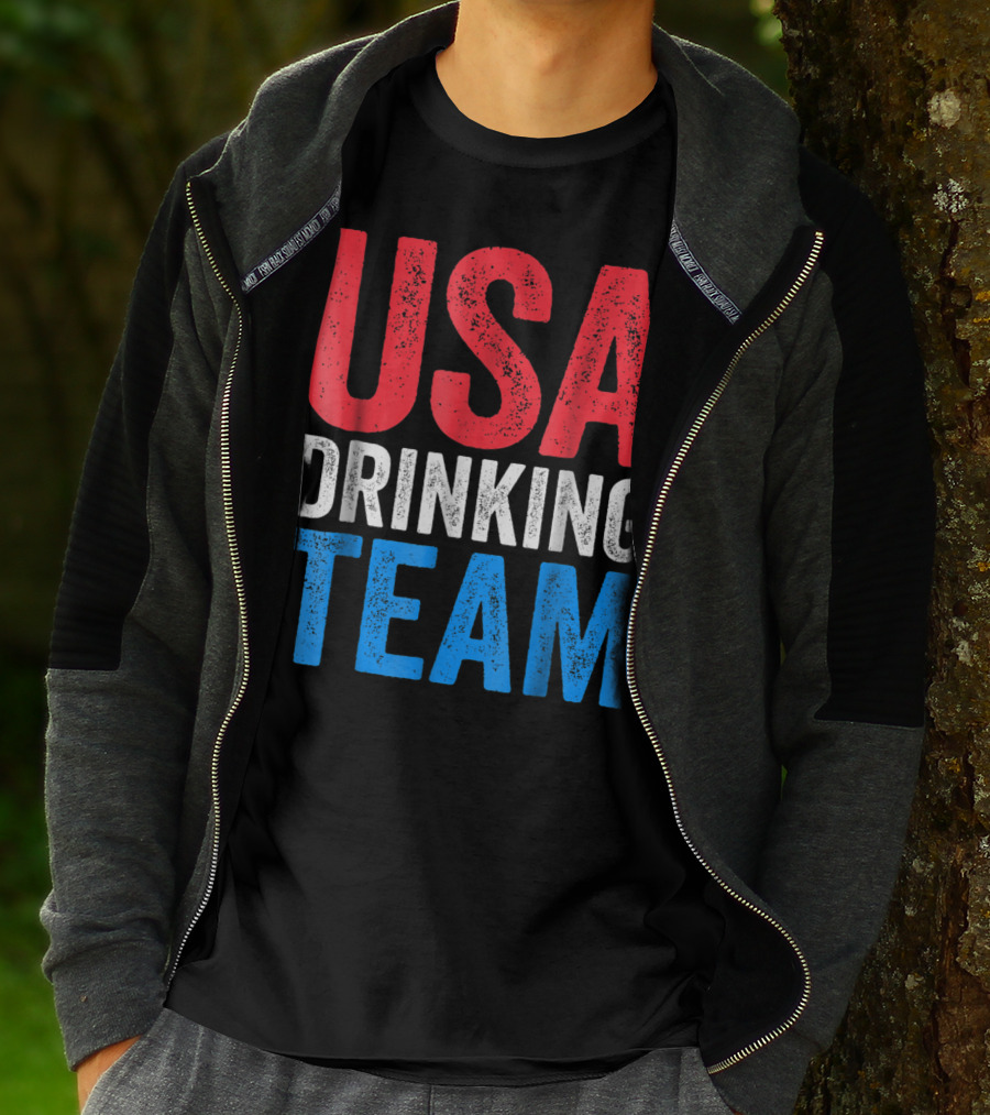 USA Drinking Team Fourth Of July T-Shirt