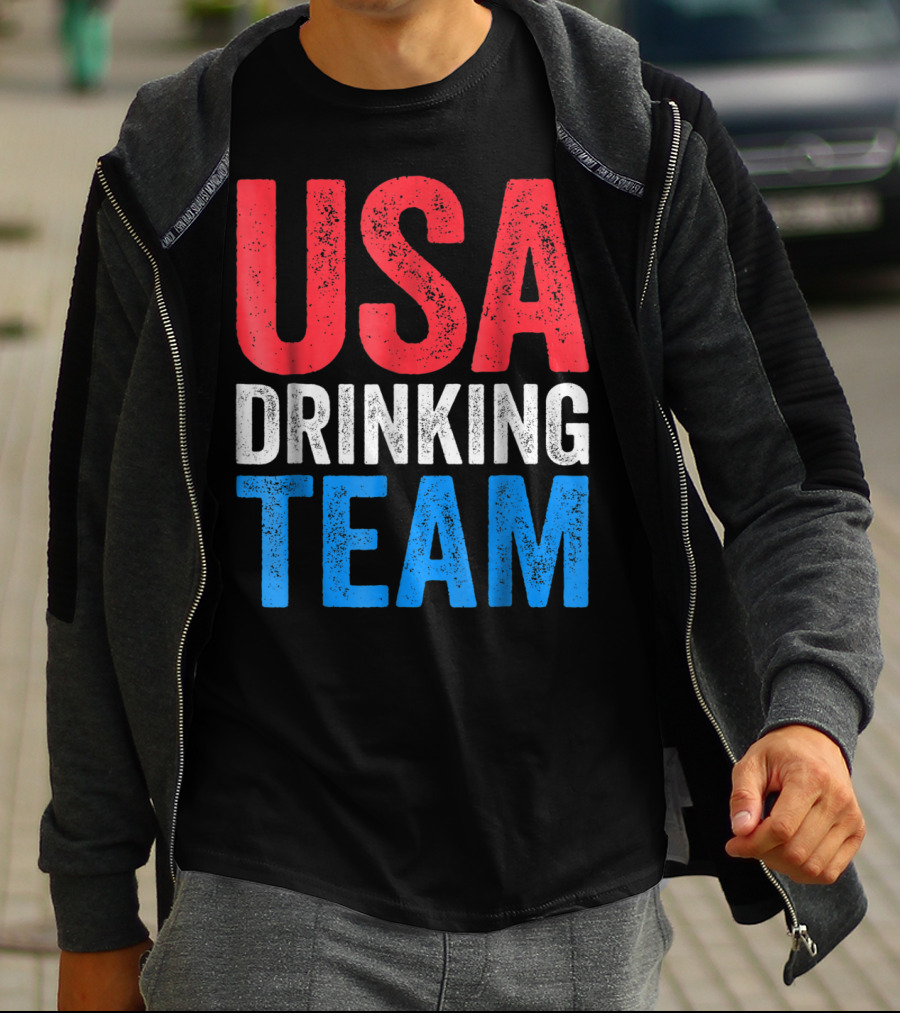 USA Drinking Team Fourth Of July T-Shirt