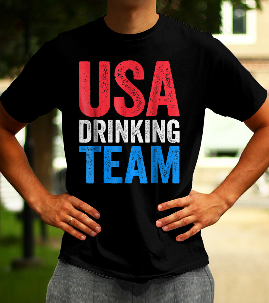 USA Drinking Team Fourth Of July T-Shirt