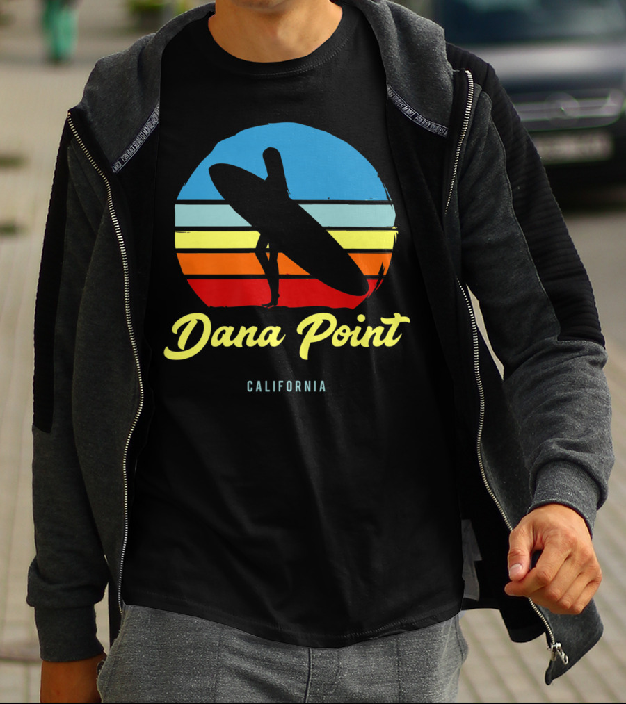 Dana Point California Vintage Surf T-Shirt