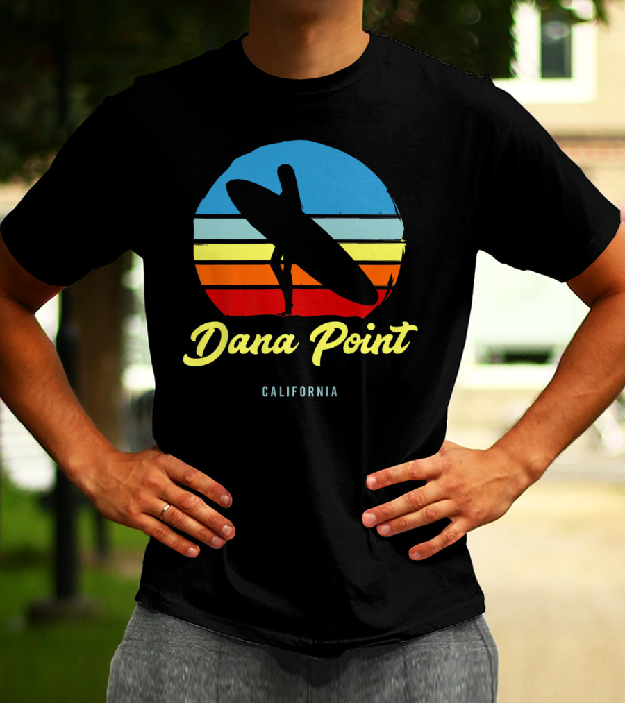 Dana Point California Vintage Surf T-Shirt