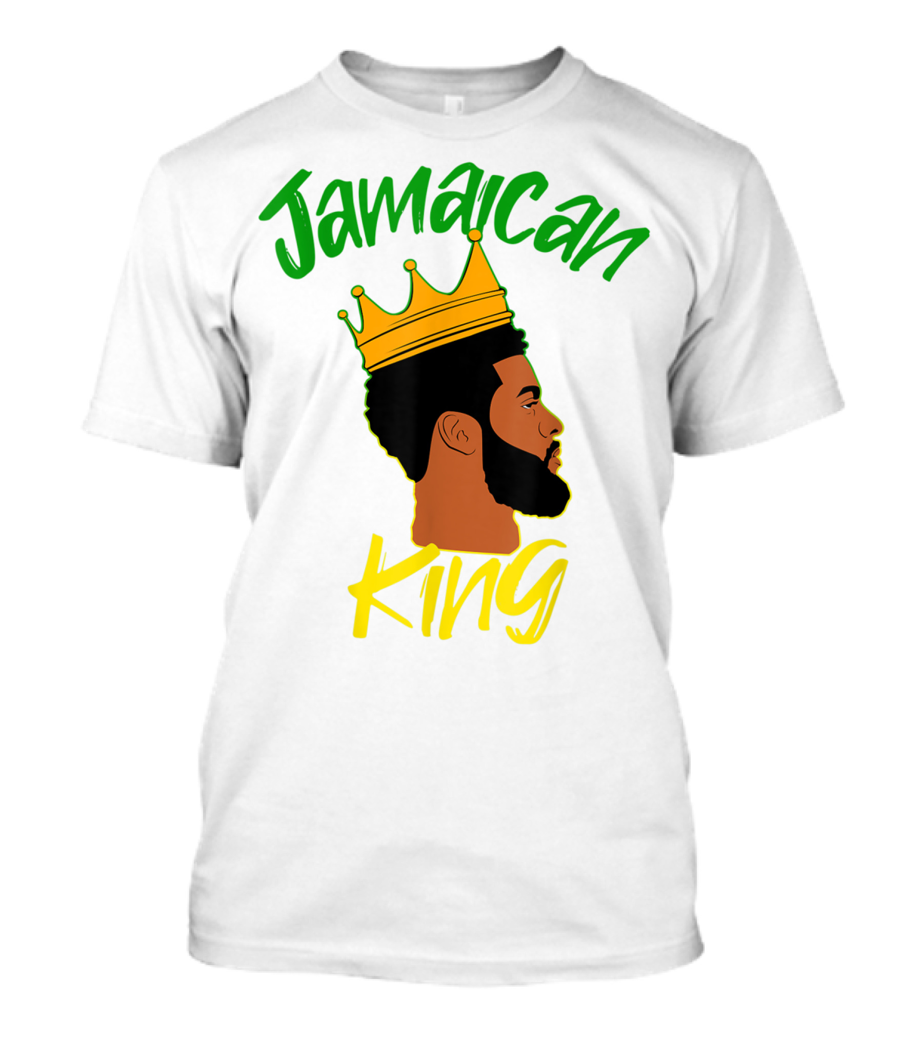 Jamaican King Proud And Independent Black King T-Shirt