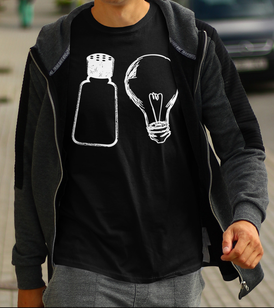 Salt And Light Bible Verses Matthew 5:13 Illustrative Christian Message T-Shirt