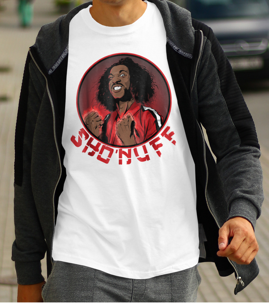 Sho'nuff Shogun Of Harlem Red Fists T-Shirt