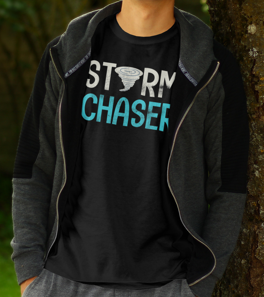 Storm Chaser Tornado Thunderstorms Weather T-Shirt