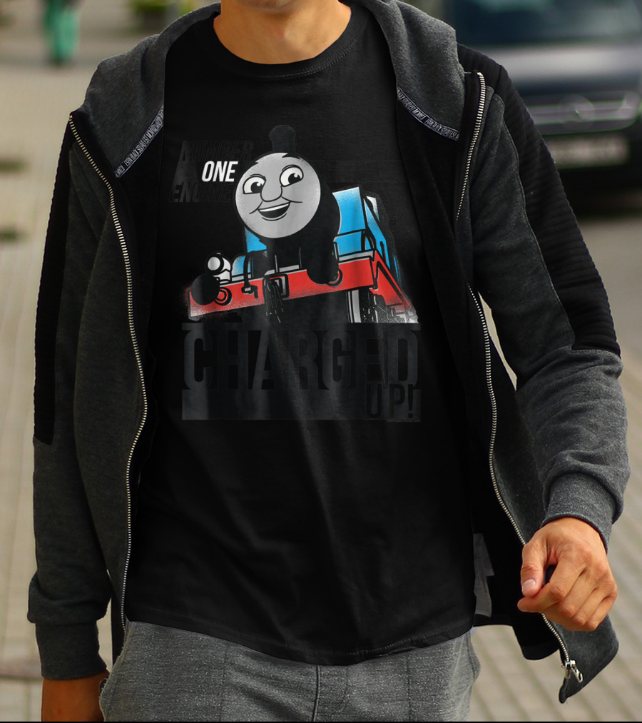 Thomas And Friends Number One Engine Charged Up T-Shirt