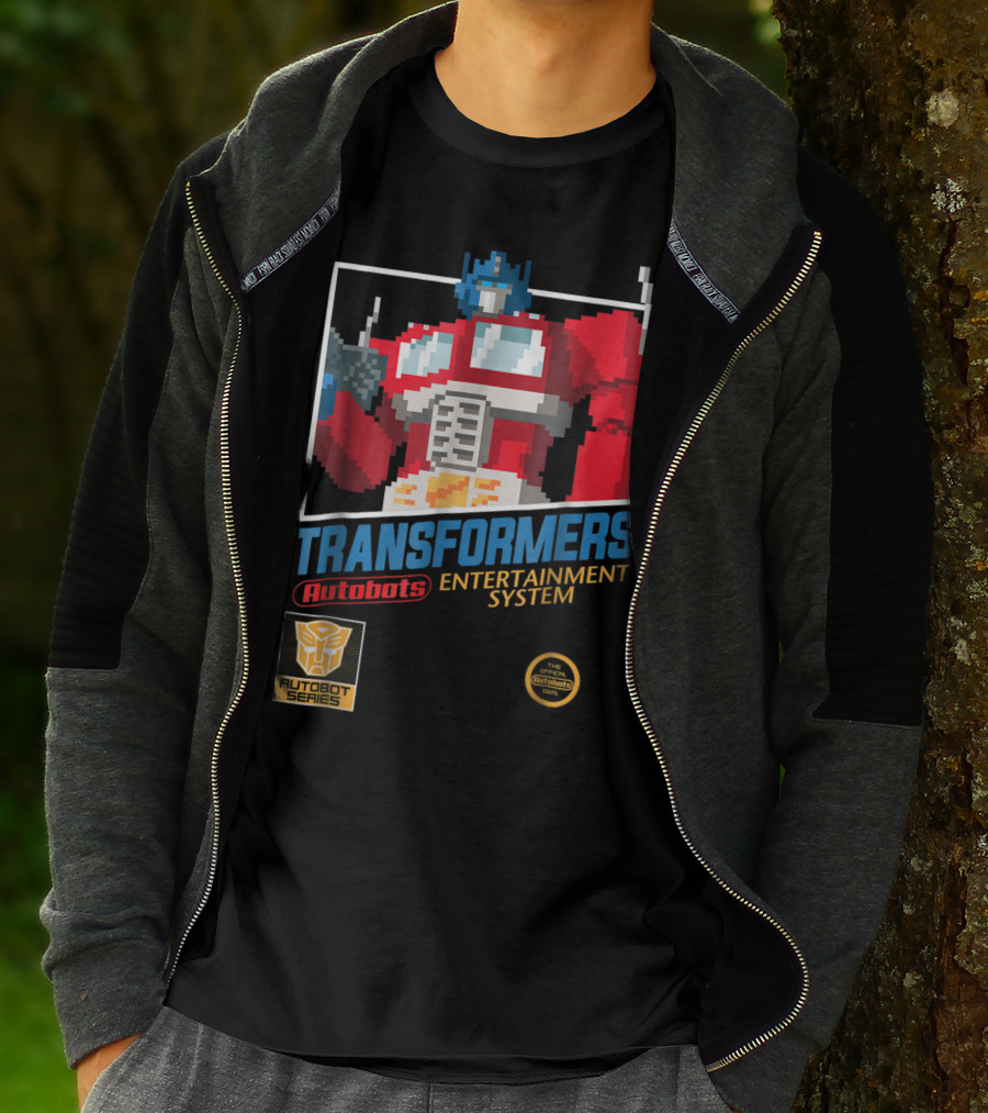 Transformers Autobot Series Optimus Prime Entertainment System T-Shirt