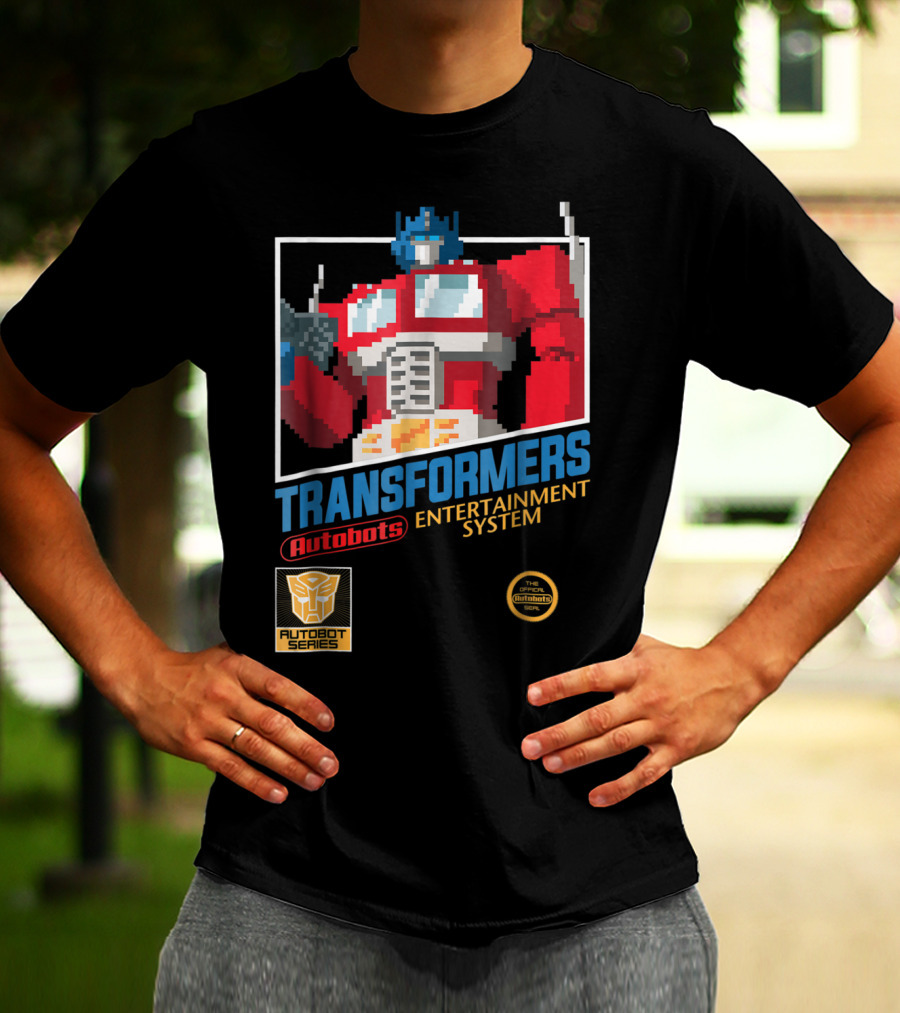 Transformers Autobot Series Optimus Prime Entertainment System T-Shirt