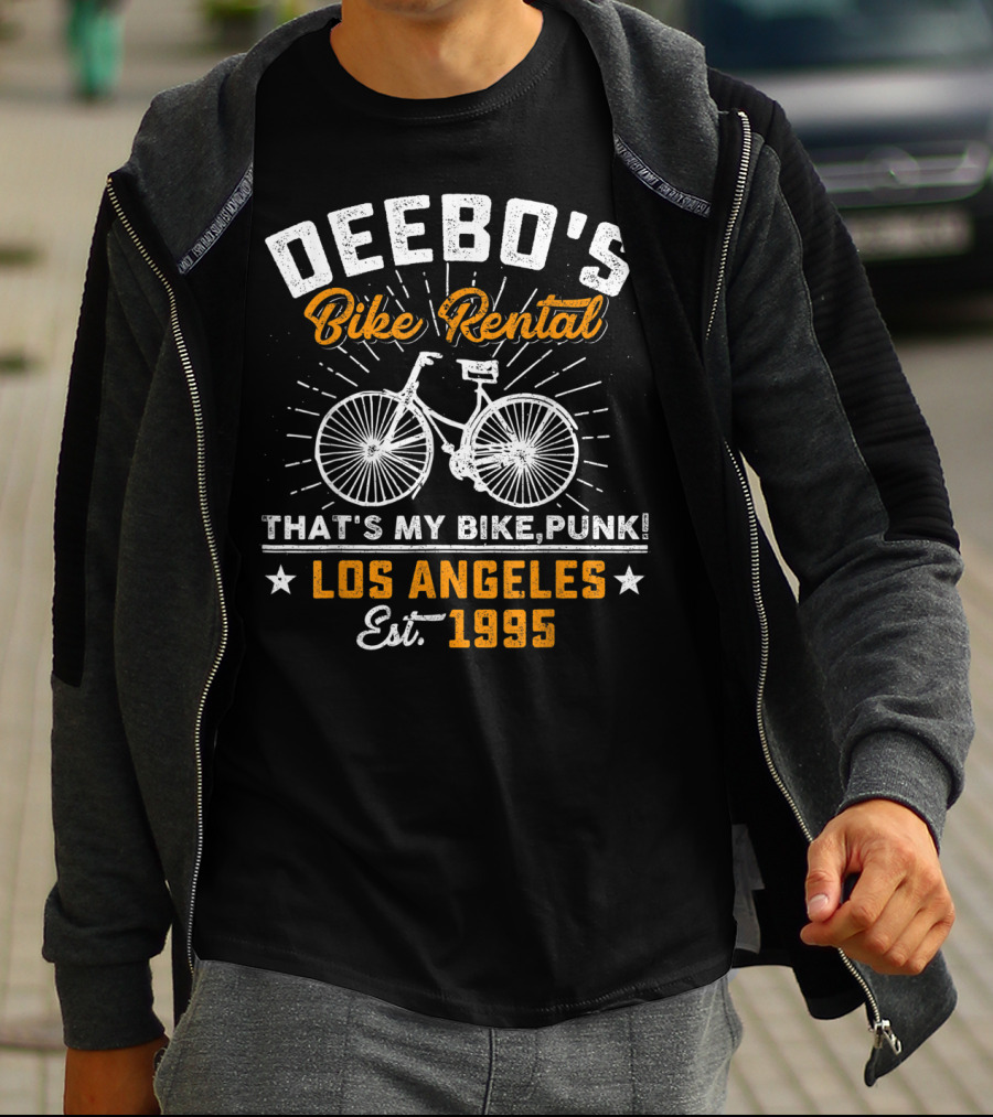 Deebo's Bike Rental That's My Bike Punk Los Angeles Est 1995 T-Shirt
