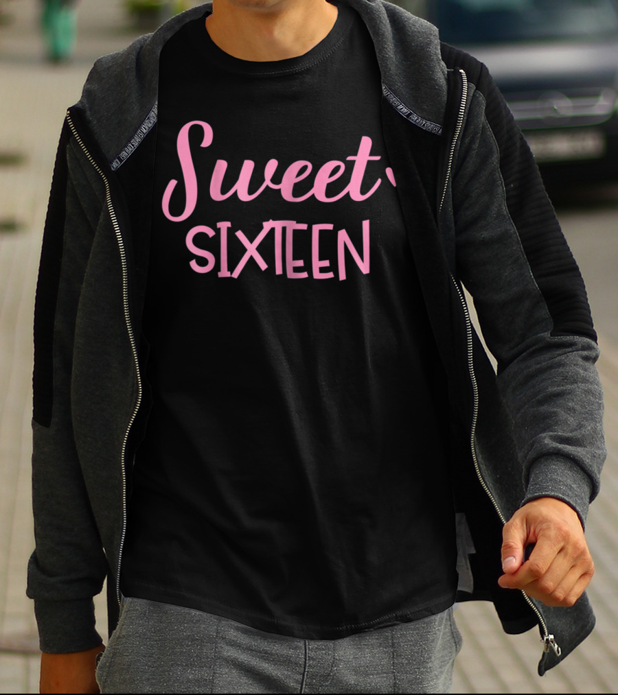 Sweet Sixteen Birthday Celebration For Teenage Girls T-Shirt