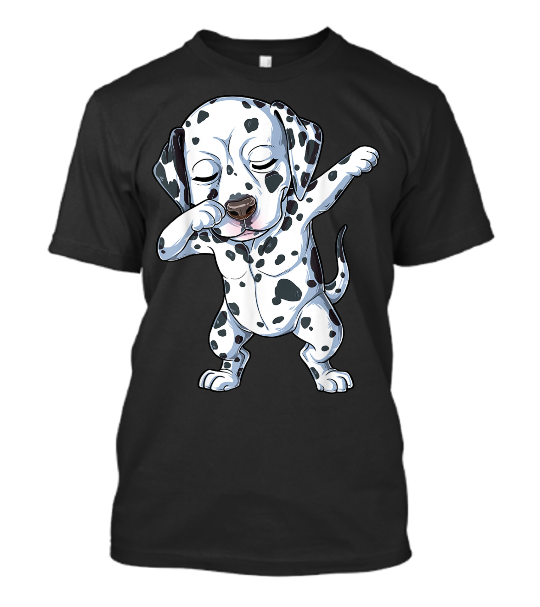 Dalmatian Dabbing Dog Lover Kids Boys Dab T-Shirt
