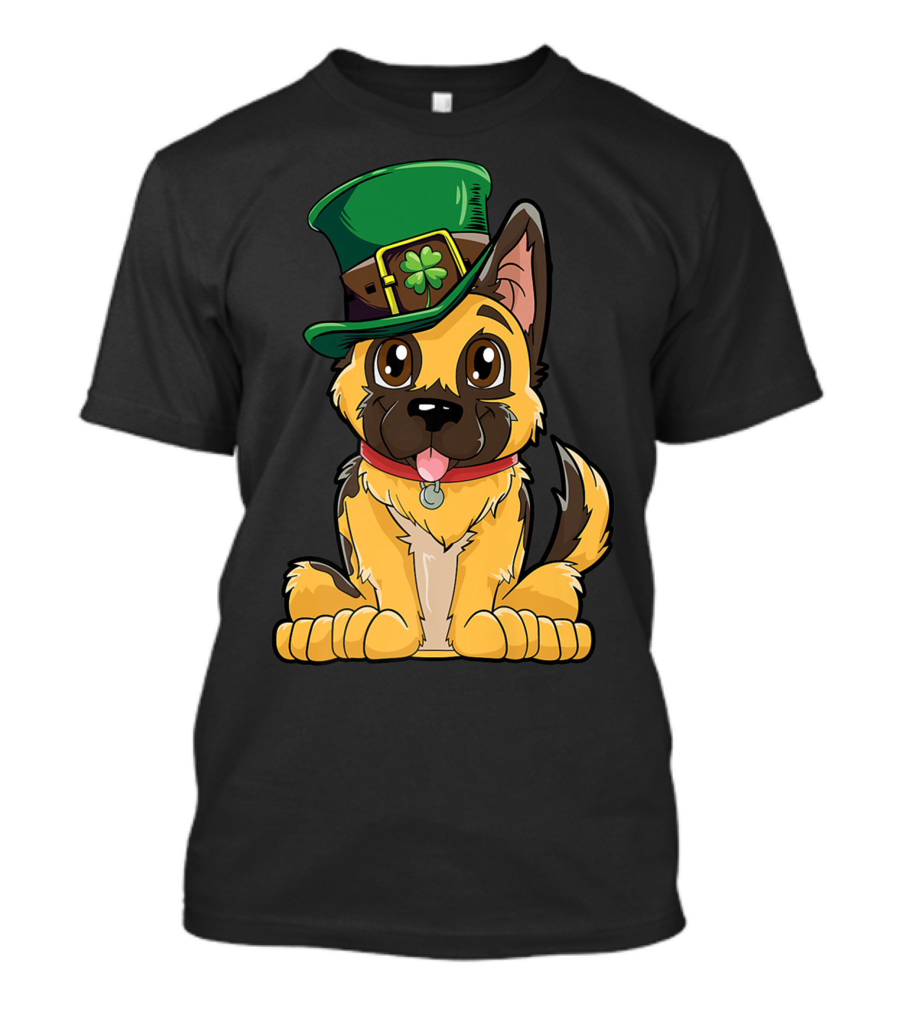 German Shepherd Dog Leprechaun St Patricks Day T-Shirt