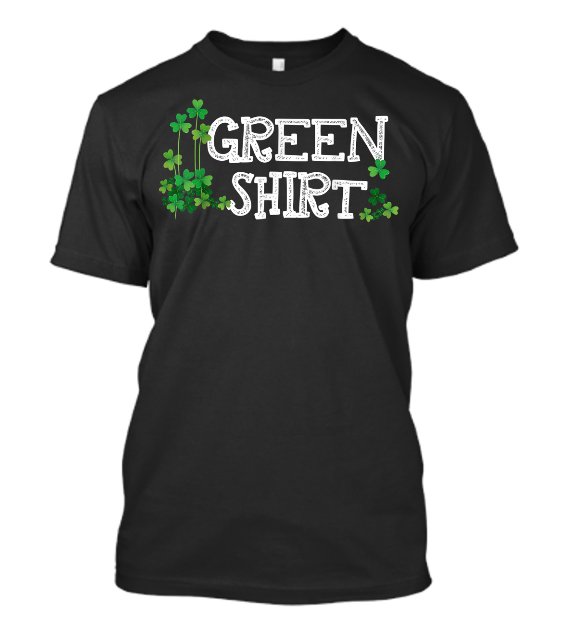 GREEN SHIRT Shamrock Clusters T-Shirt