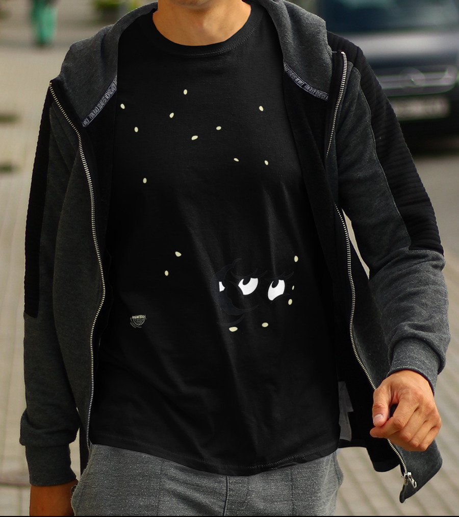 Aqua Teen Hunger Force Meatwad Moon Graphic With Adult Swim T-Shirt