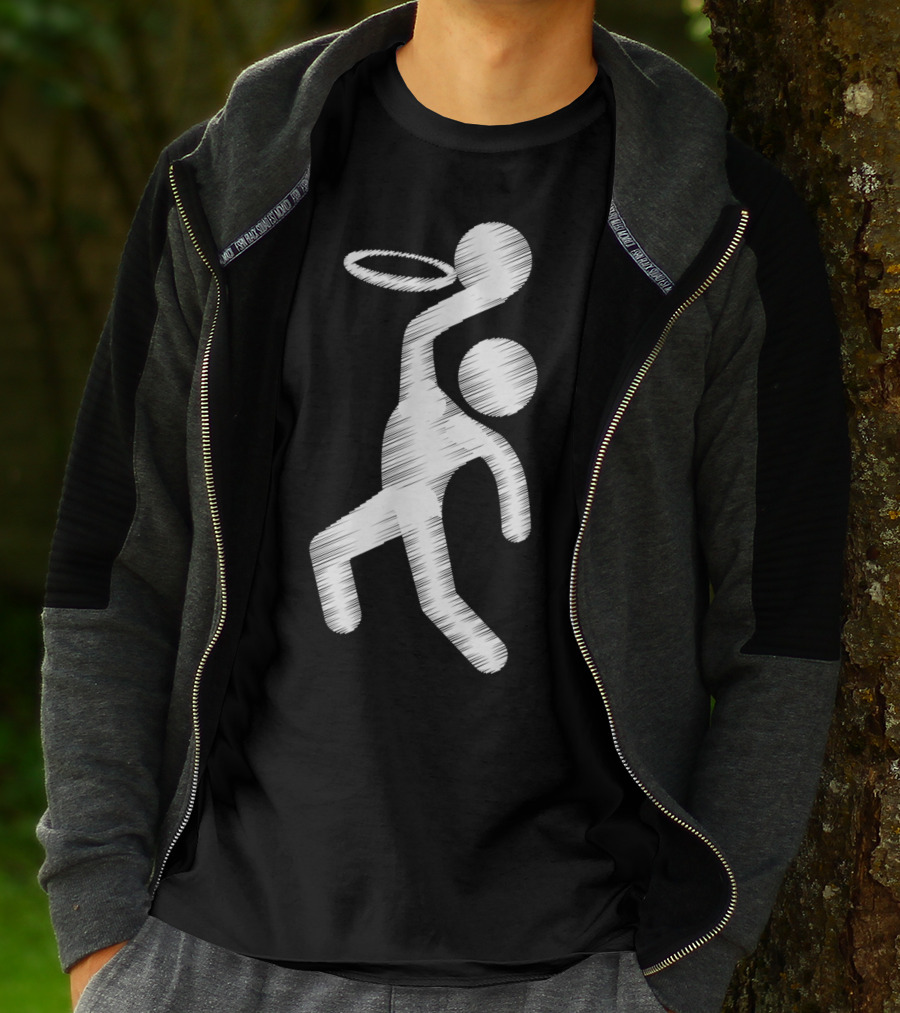 Basketball Life Of A Baller Dunking Action T-Shirt