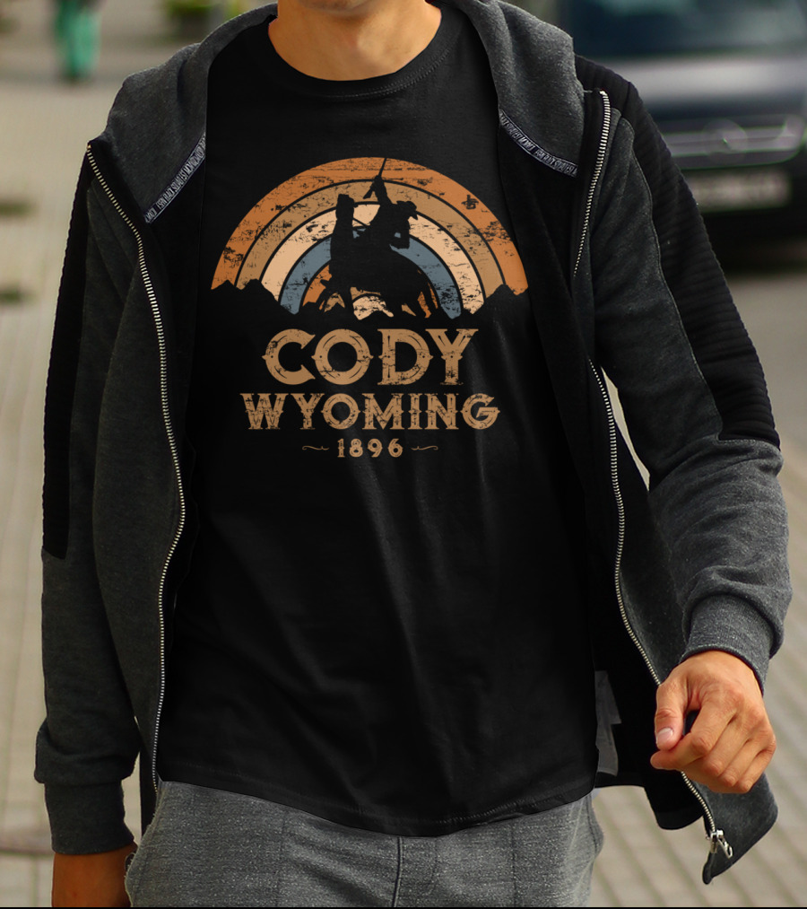 Cody Wyoming 1896 Buffalo Bill Wild West T-Shirt