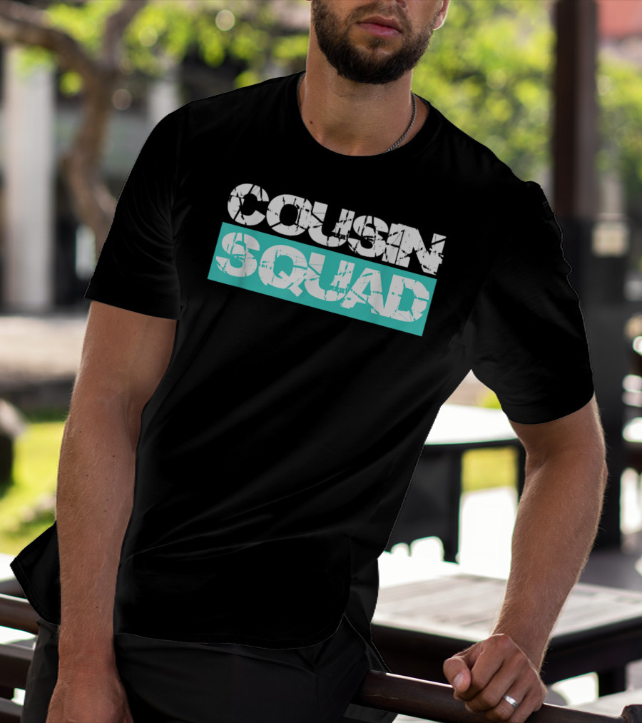 Cousin Squad Kids Women Men Girl Matching Family T-Shirt