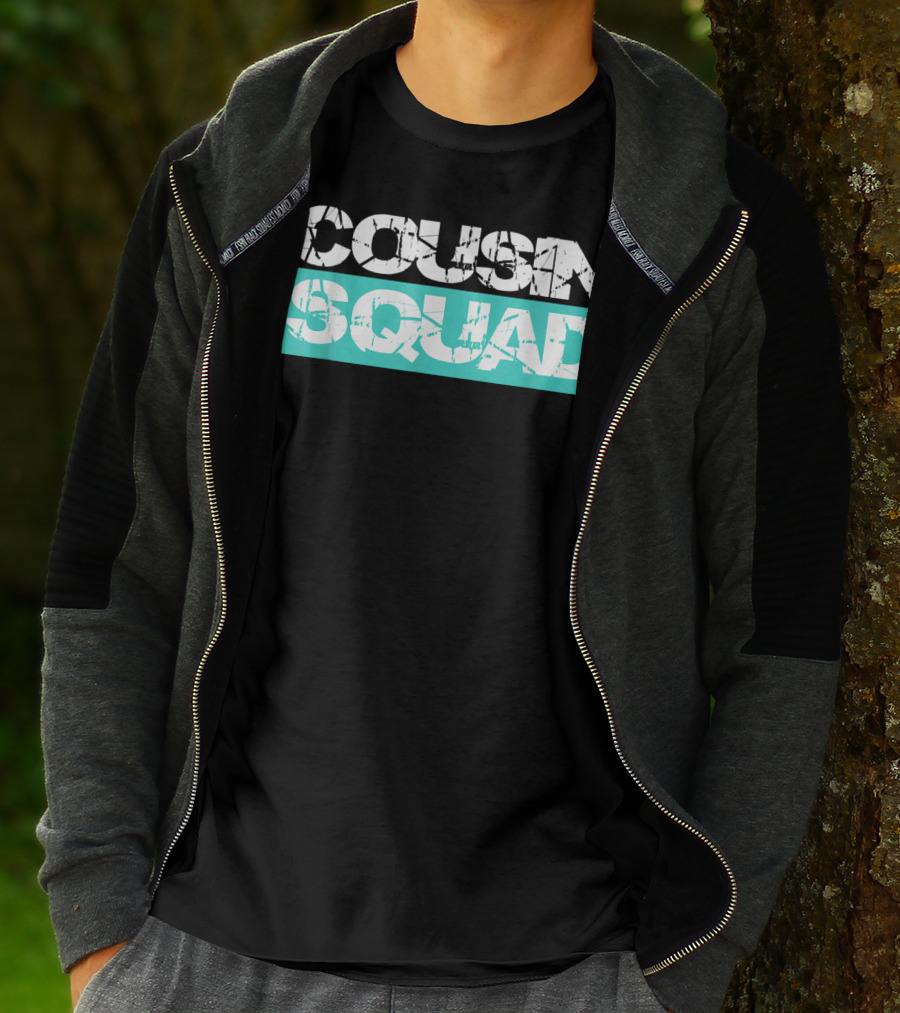Cousin Squad Kids Women Men Girl Matching Family T-Shirt