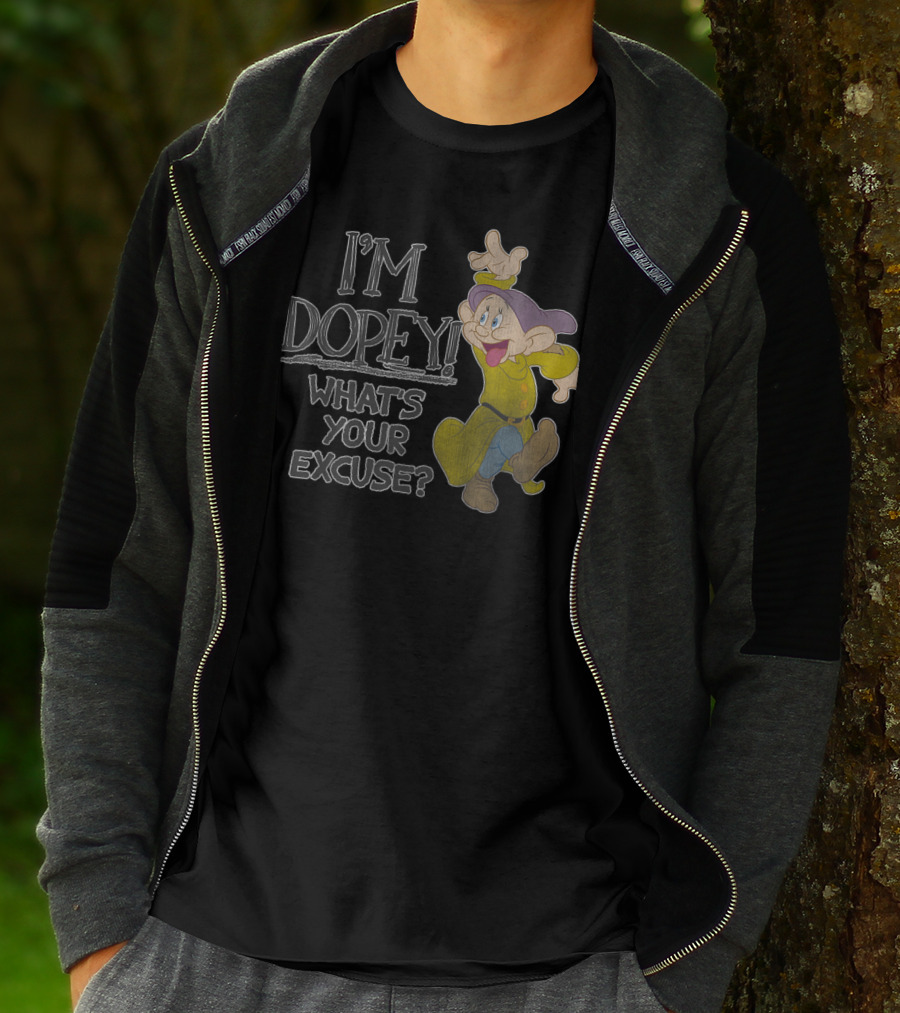 I'm Dopey What's Your Excuse Disney Snow White T-Shirt