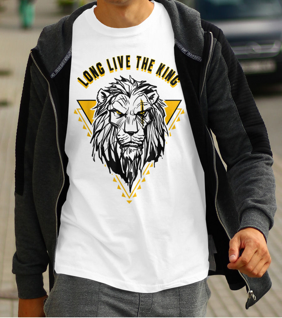 Disney The Lion King Live Action Long Live The King Scar T-Shirt