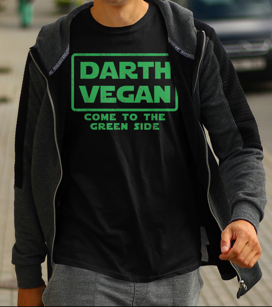 Darth Vegan Come To The Green Side Funny Vegan Vegetable Healthy Lifestyle T-Shirt
