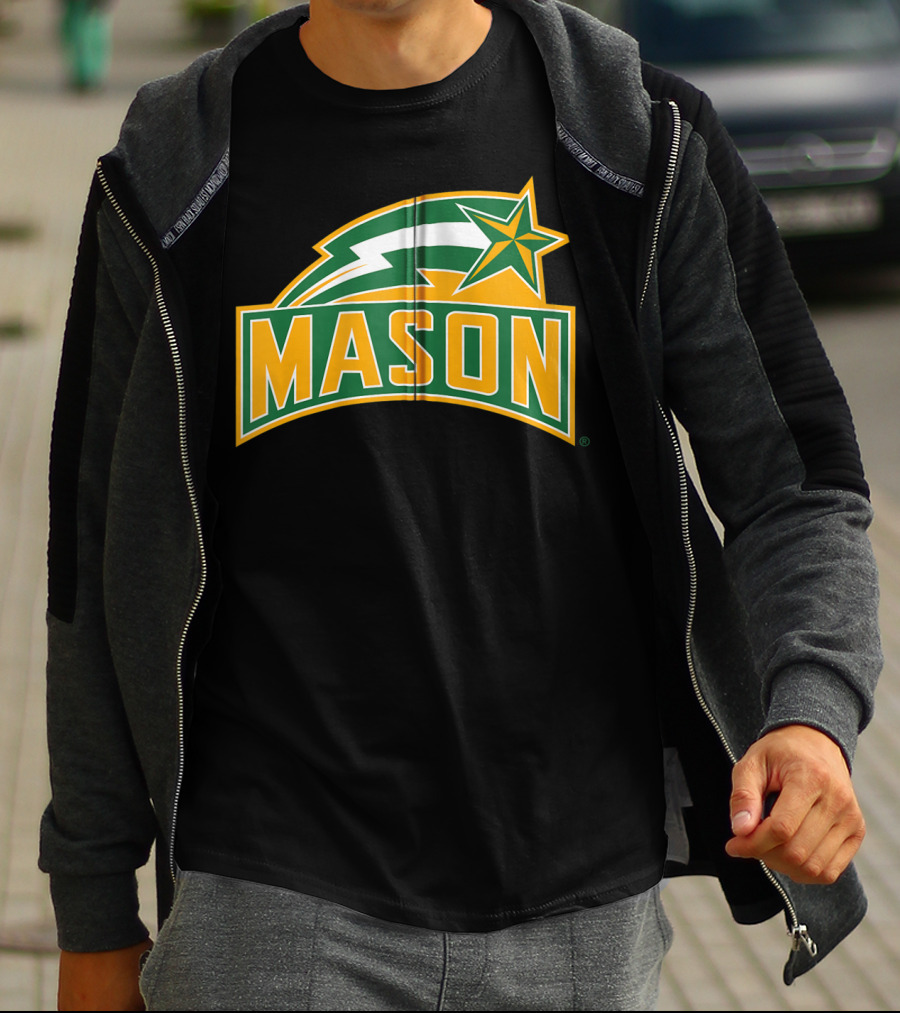 George Mason University Patriots NCAA Mason Star T-Shirt
