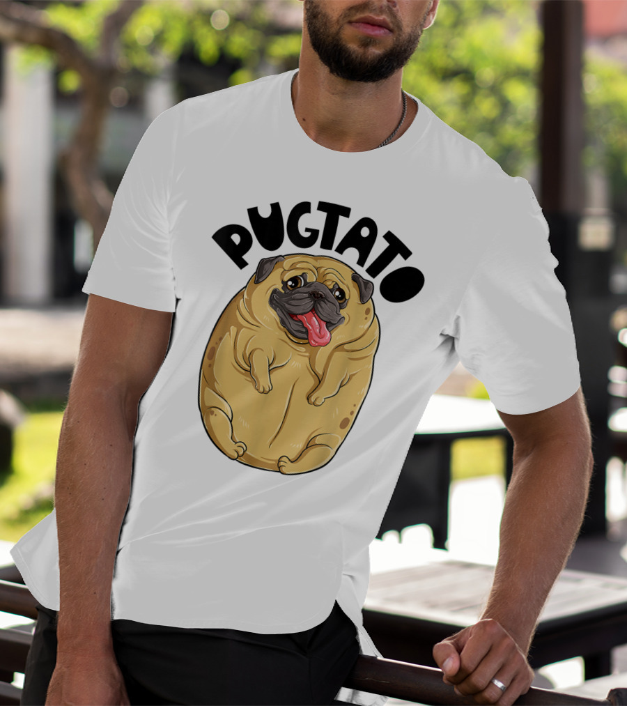 Pugtato Pug Potato Dog Lovers T-Shirt