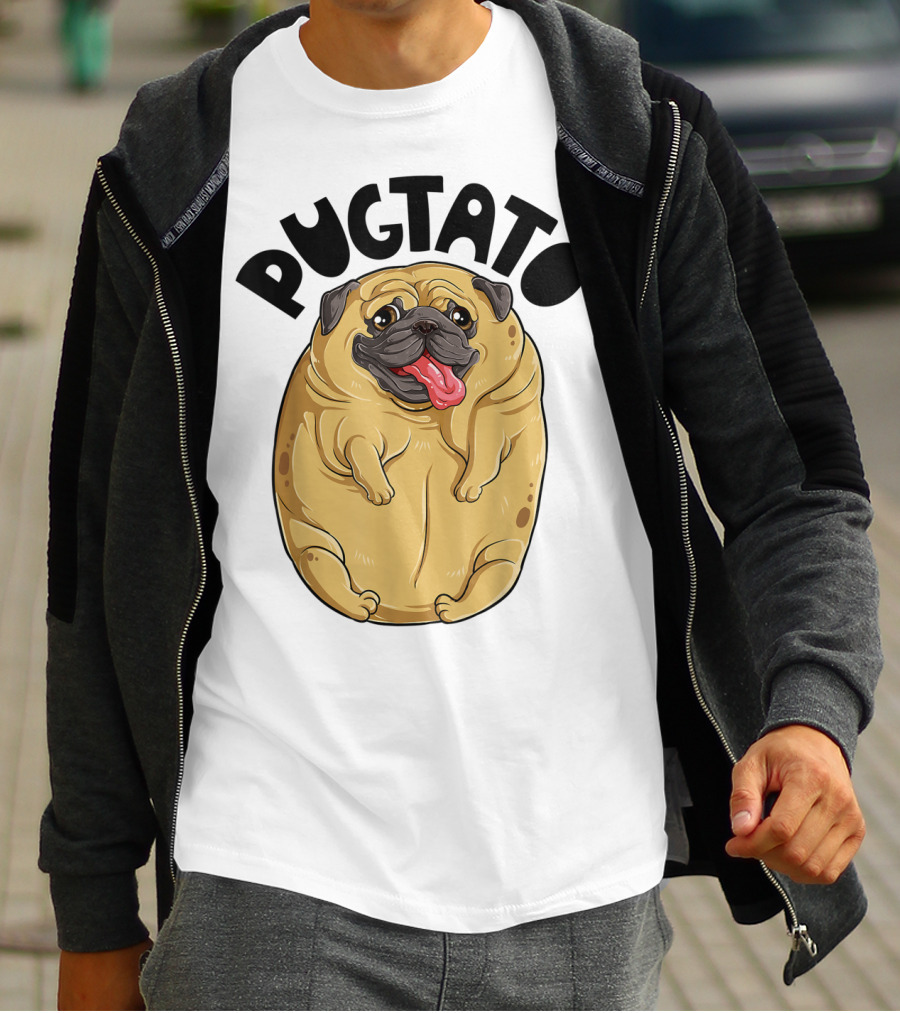 Pugtato Pug Potato Dog Lovers T-Shirt