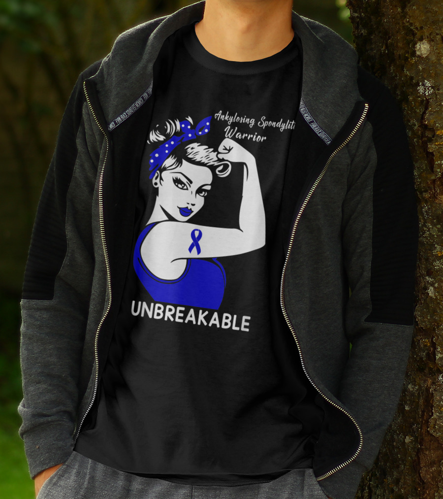 Ankylosing Spondylitis Warrior Unbreakable T-Shirt
