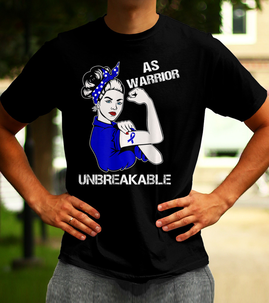 AS Warrior Unbreakable Rosie The Riveter T-Shirt