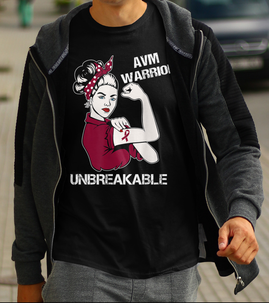 AVM Warrior Unbreakable Rosie Riveter T-Shirt