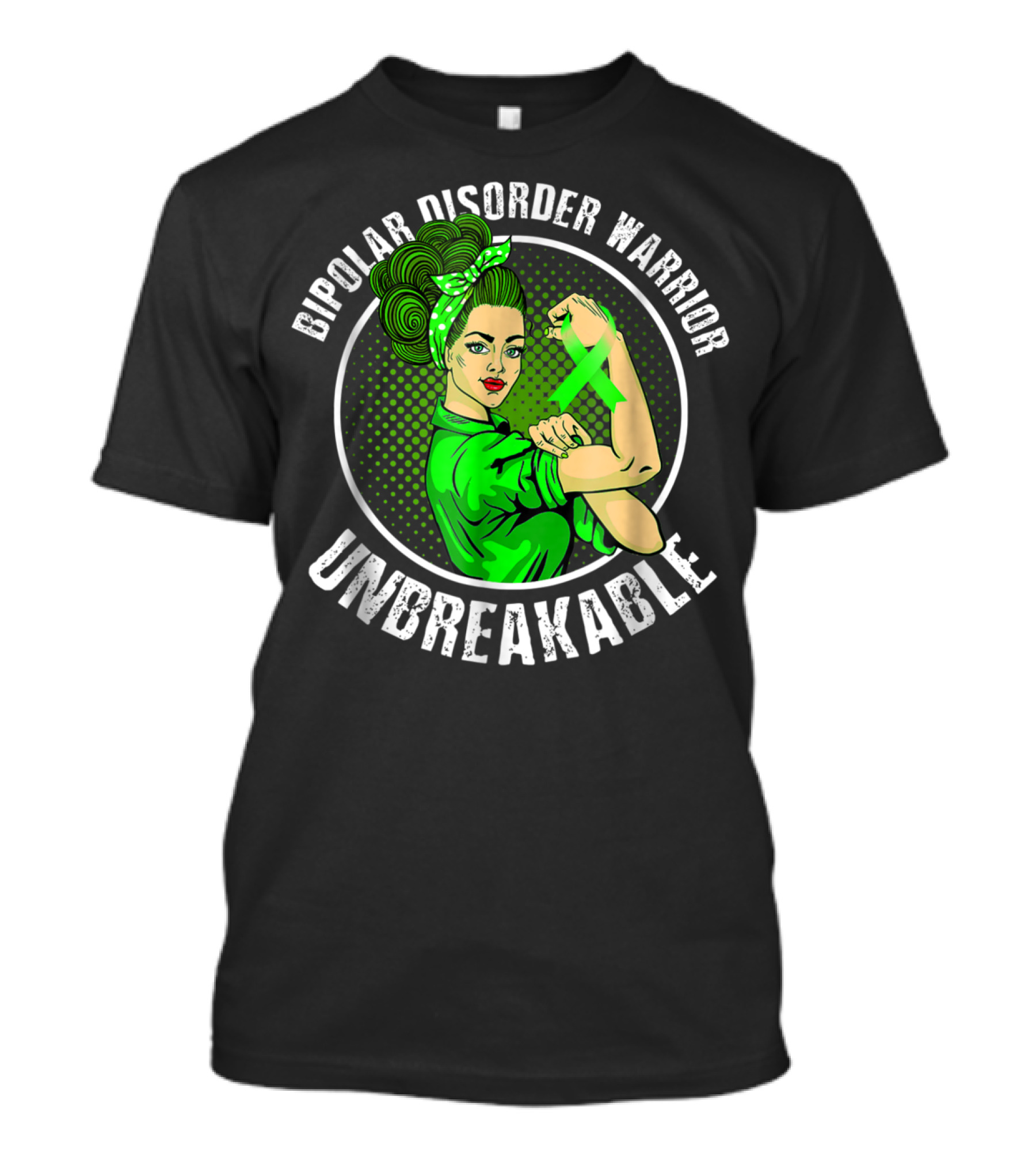 Bipolar Disorder Warrior Unbreakable T-Shirt