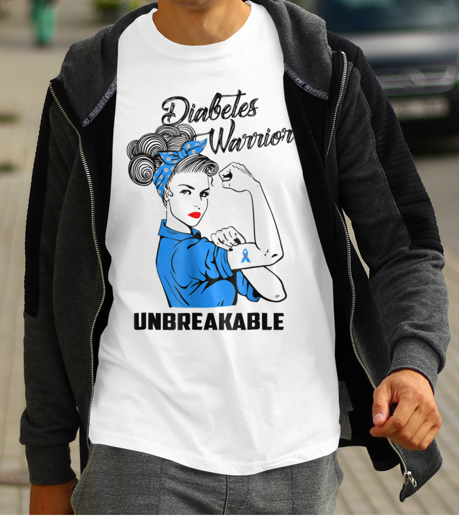 Diabetes Warrior Unbreakable T-Shirt