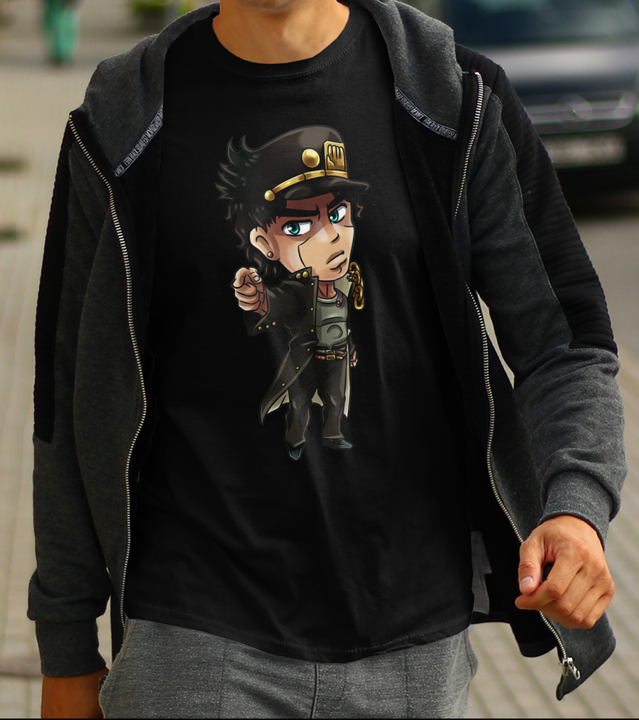 JoJo's Bizarre Adventure Diamond Is Unbreakable Chibi Character T-Shirt