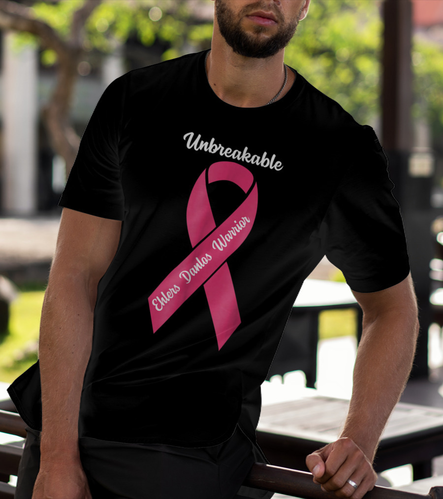 Unbreakable Ehlers Danlos Warrior Pink T-Shirt